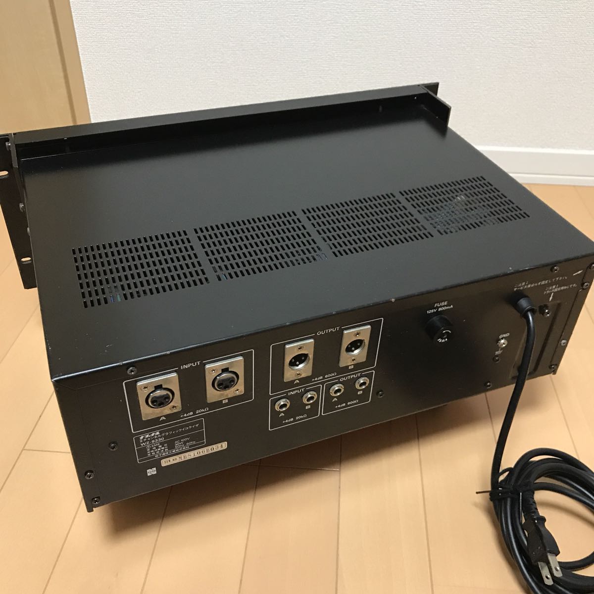 RAMSA(ラムサ）グラフィックイコライザ WZ-9330 動作確認済 