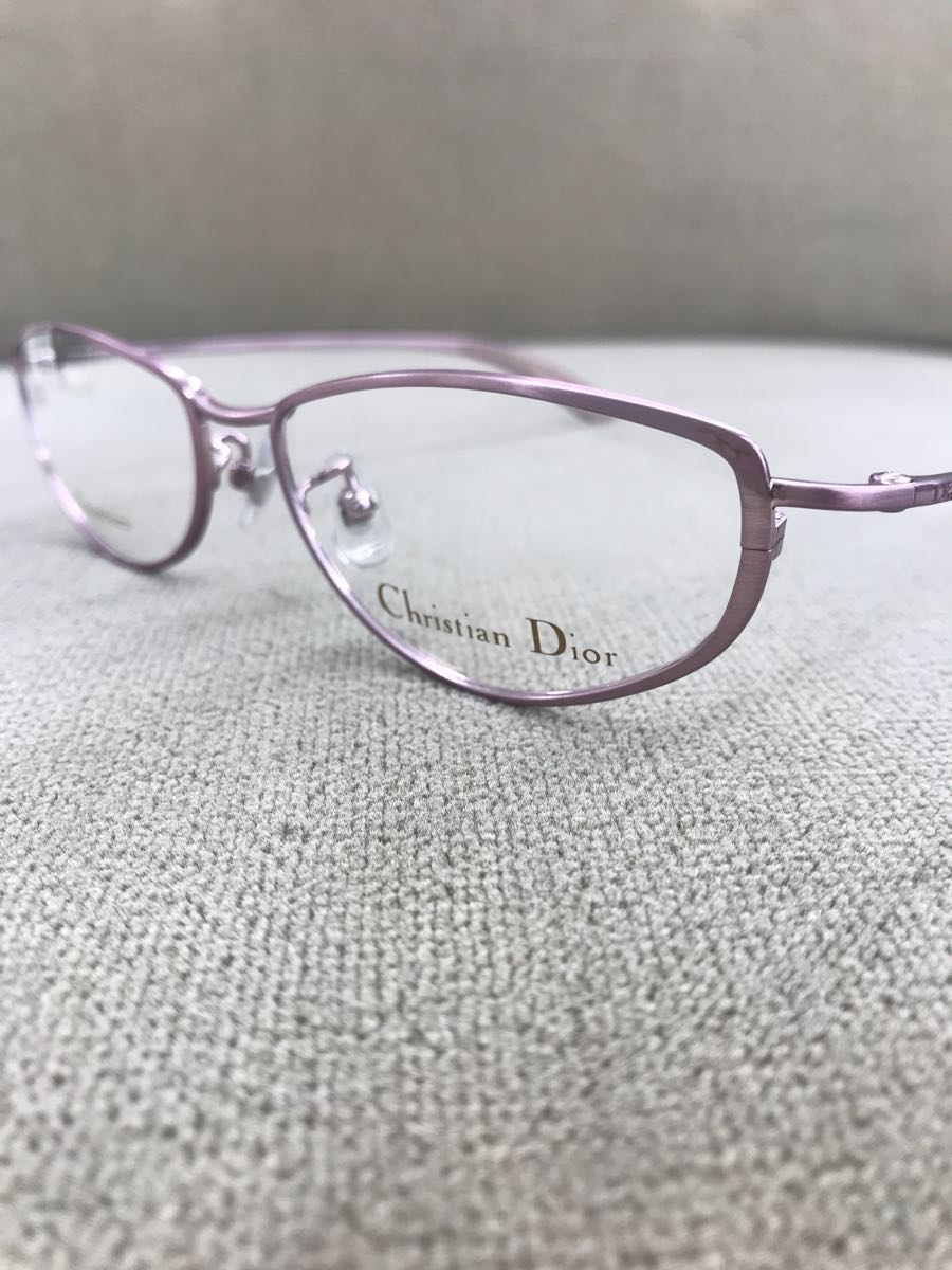 7532☆Christian Dior☆クリスチャンディオール☆メガネ フレーム☆レンズ交換可☆チタン めがね☆ピンク☆遠近両用☆遠近両用 Christian Dior - メガネコレクション Dior（クリスチャン・ディオール）メガネめがね エレガンス東京｜銀座のブランドメガネ