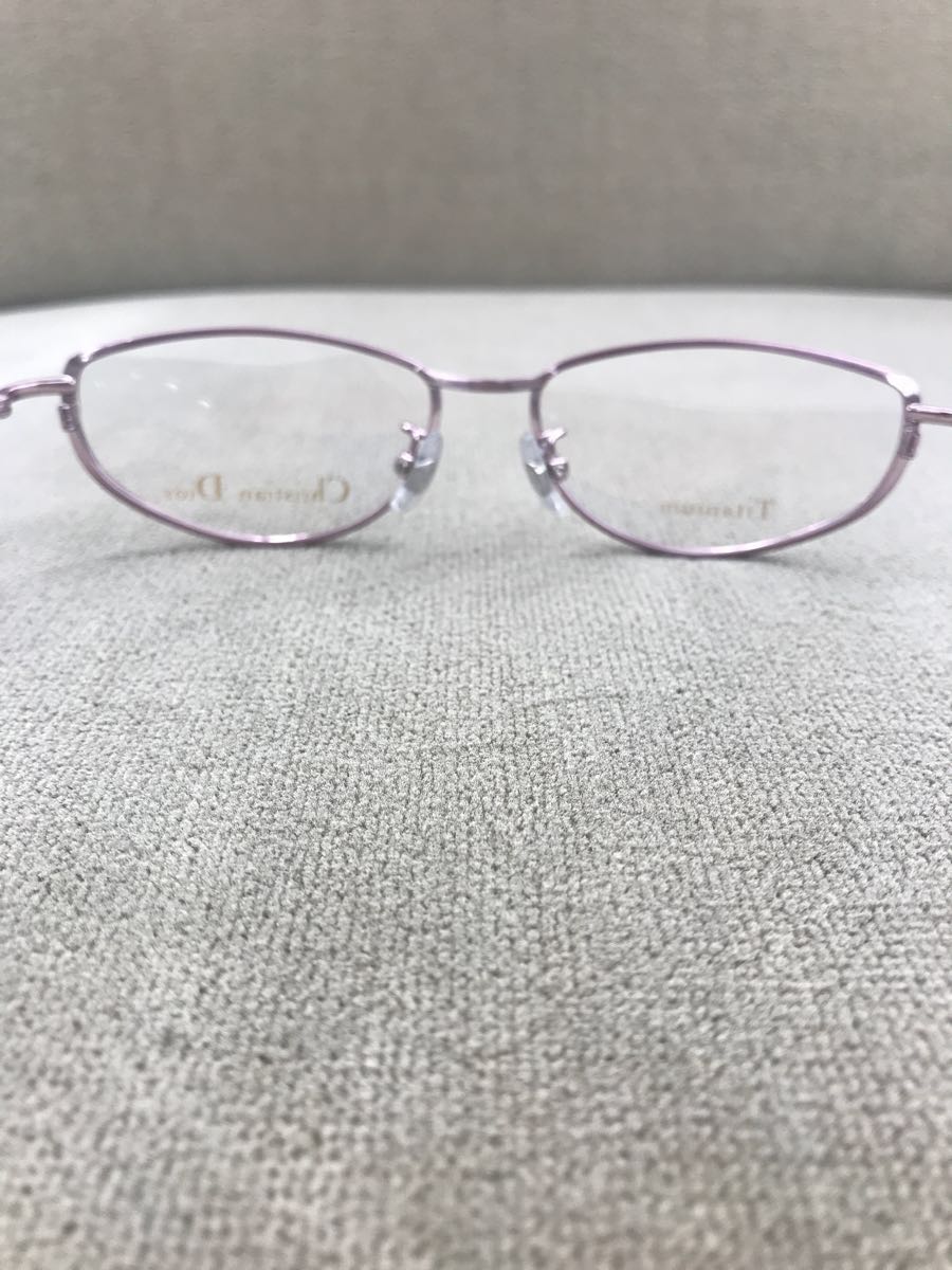 7532☆Christian Dior☆クリスチャンディオール☆メガネ フレーム☆レンズ交換可☆チタン めがね☆ピンク☆遠近両用☆遠近両用 Christian Dior - メガネコレクション Dior（クリスチャン・ディオール）メガネめがね エレガンス東京｜銀座のブランドメガネ