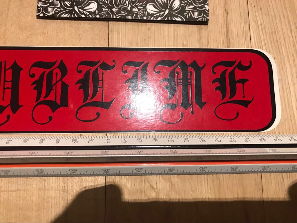 激レア 当時物 サブライム ステッカー SUBLIME