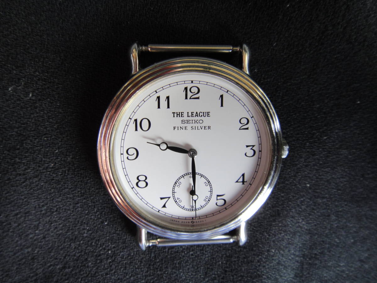 ☆ SEIKO スモセコ ☆ THE LEAGUE / FINE SILVER □ MEN