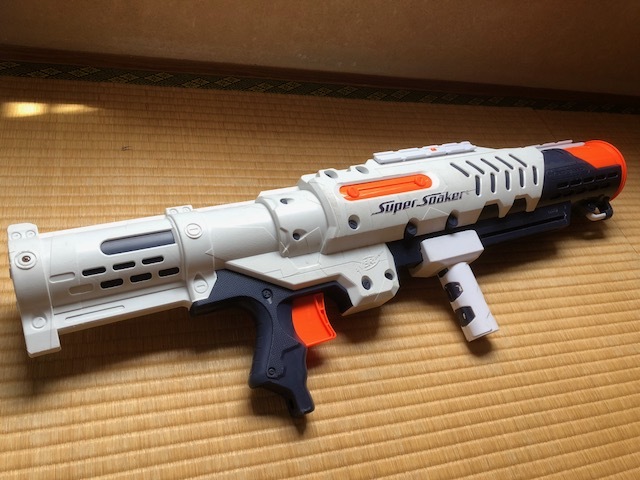 【中古】NERF Super Soaker　ナーフ ハイドロキャノン 水鉄砲　強力