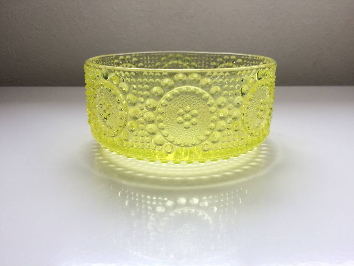 リーヒマエンラシ グラッポニア ガラスボウル 径12cm 2個セット