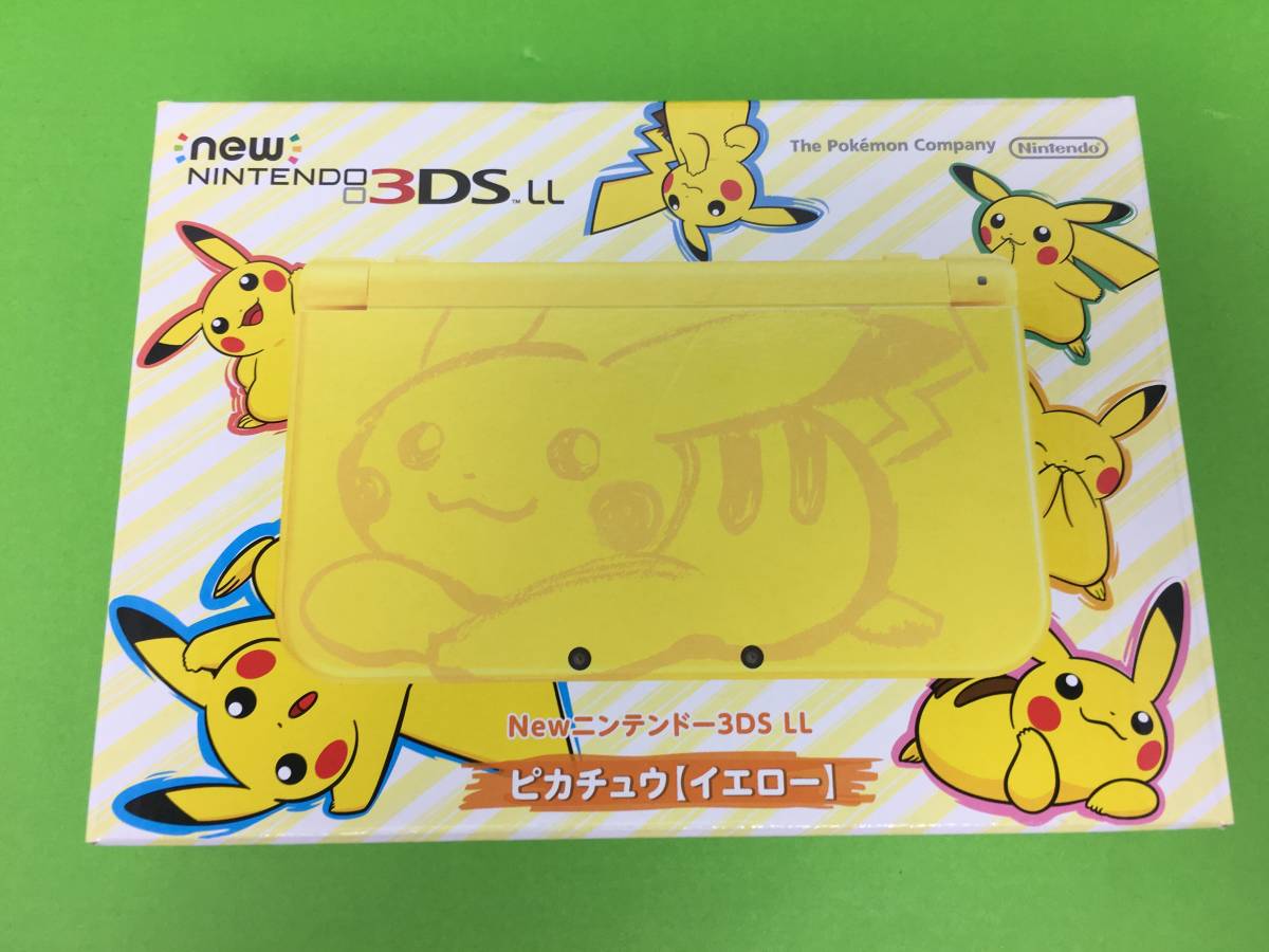 Newニンテンドー3DS LL 本体 ピカチュウ イエロー