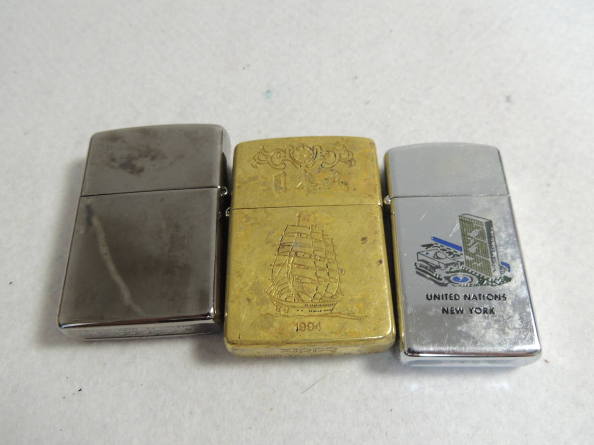 超激得，人気 ZIPPO ライター 3個 ビンテージ有