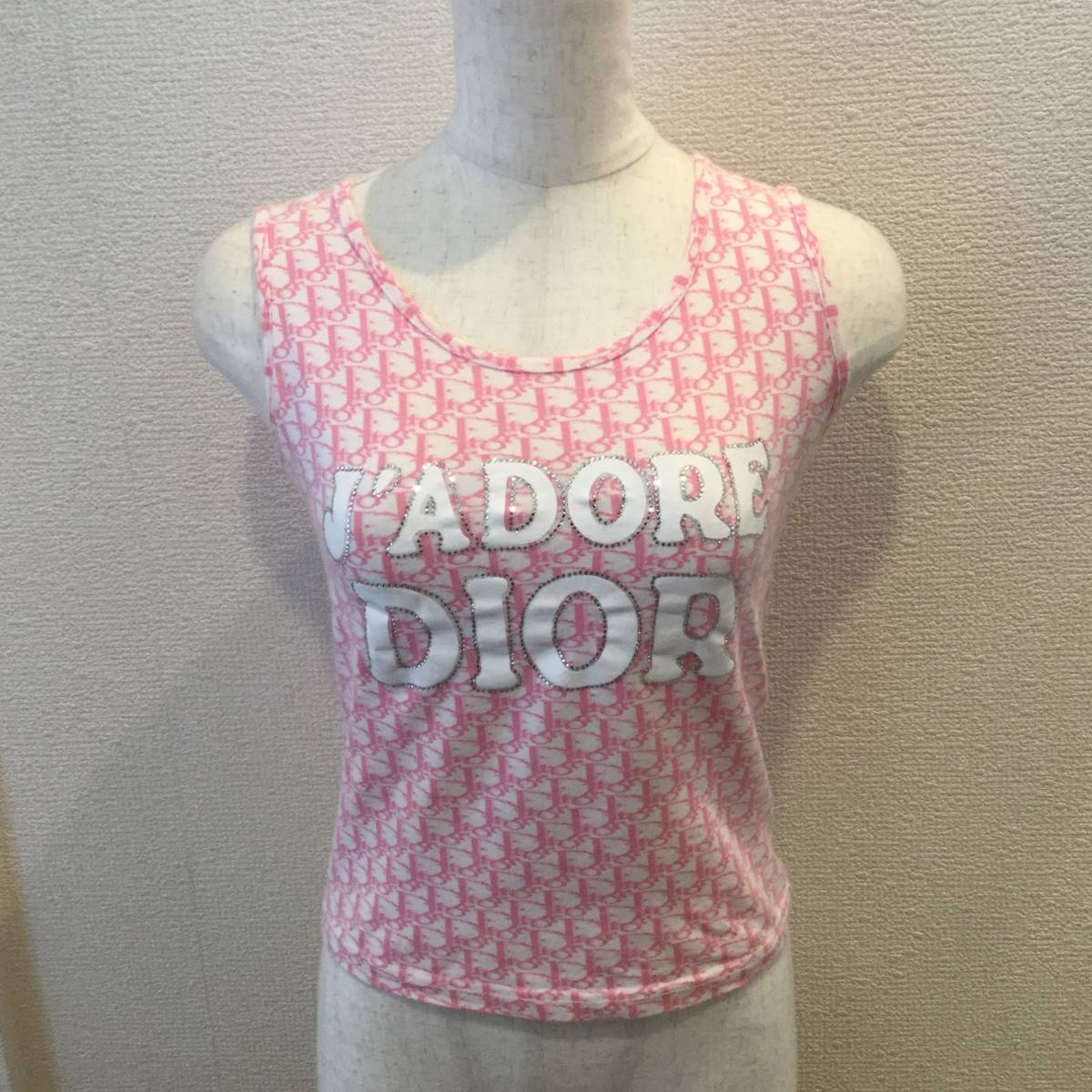 Christian Dior（タンクトップ）のフリマアイテム一覧 Dior ピンク 
