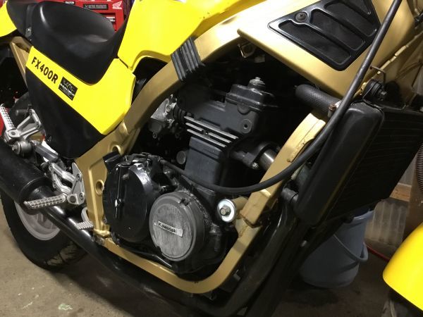 カワサキ FX400R ZX400D 希少車 絶版車 レストアベース 機関良好 動画 カワサキ FX400R ZX400D 希少車 絶版車 レストアベース 機関良好 動画