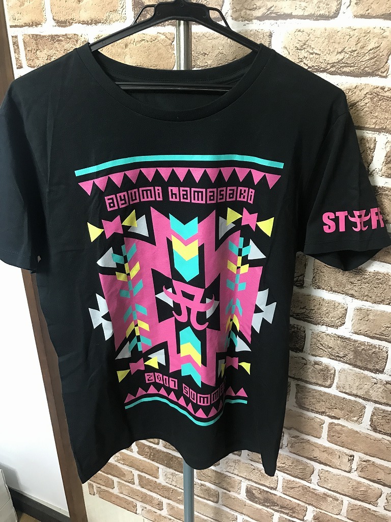 浜崎あゆみ　スタッフ tシャツ 入手困難浜崎あゆみ☆a-nation2017 STAFF専用Tシャツ☆Lサイズ ayumi