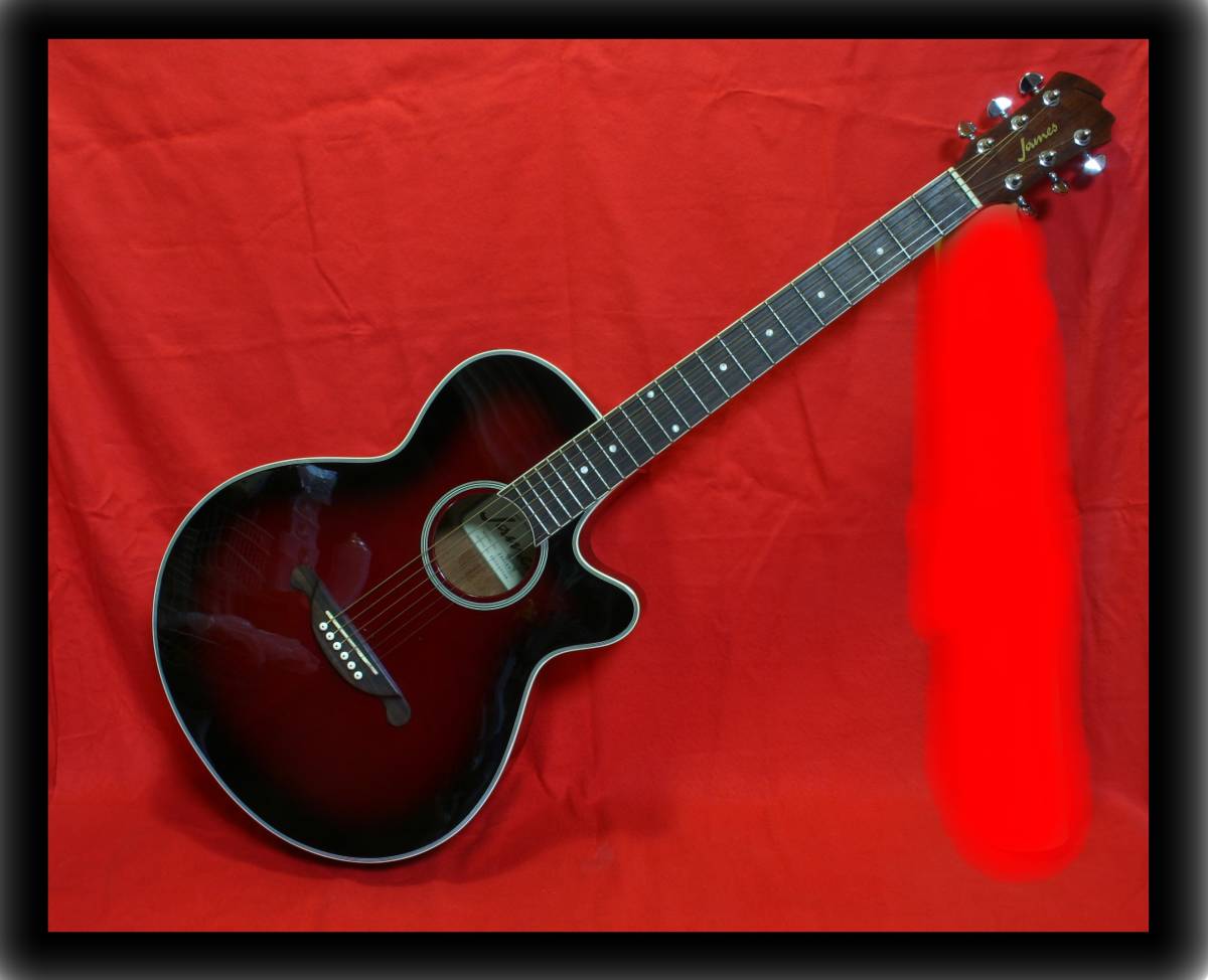 6.12.25 James ジェームス アコースティックギター JE40RB 中古 ケース 