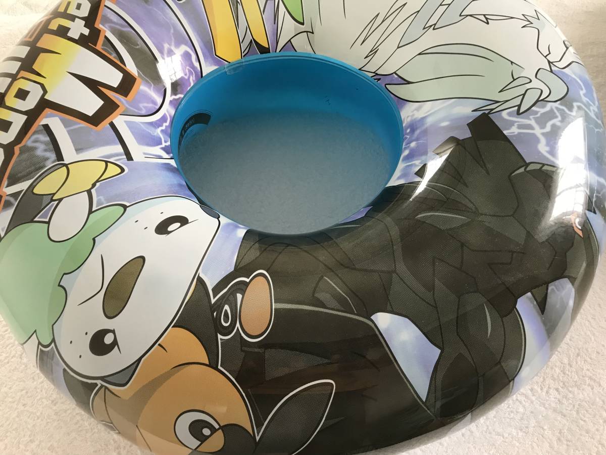ジャンク処分】ポケットモンスター 60cm 浮き輪 空気ビニール 空ビ