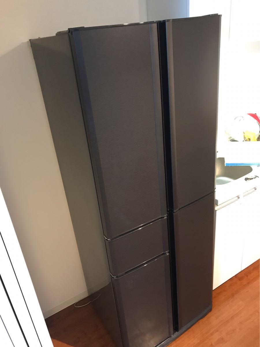 三菱電機 冷蔵庫 冷凍冷蔵庫 中古美品 ブラック MR-A41R-B(400リットル