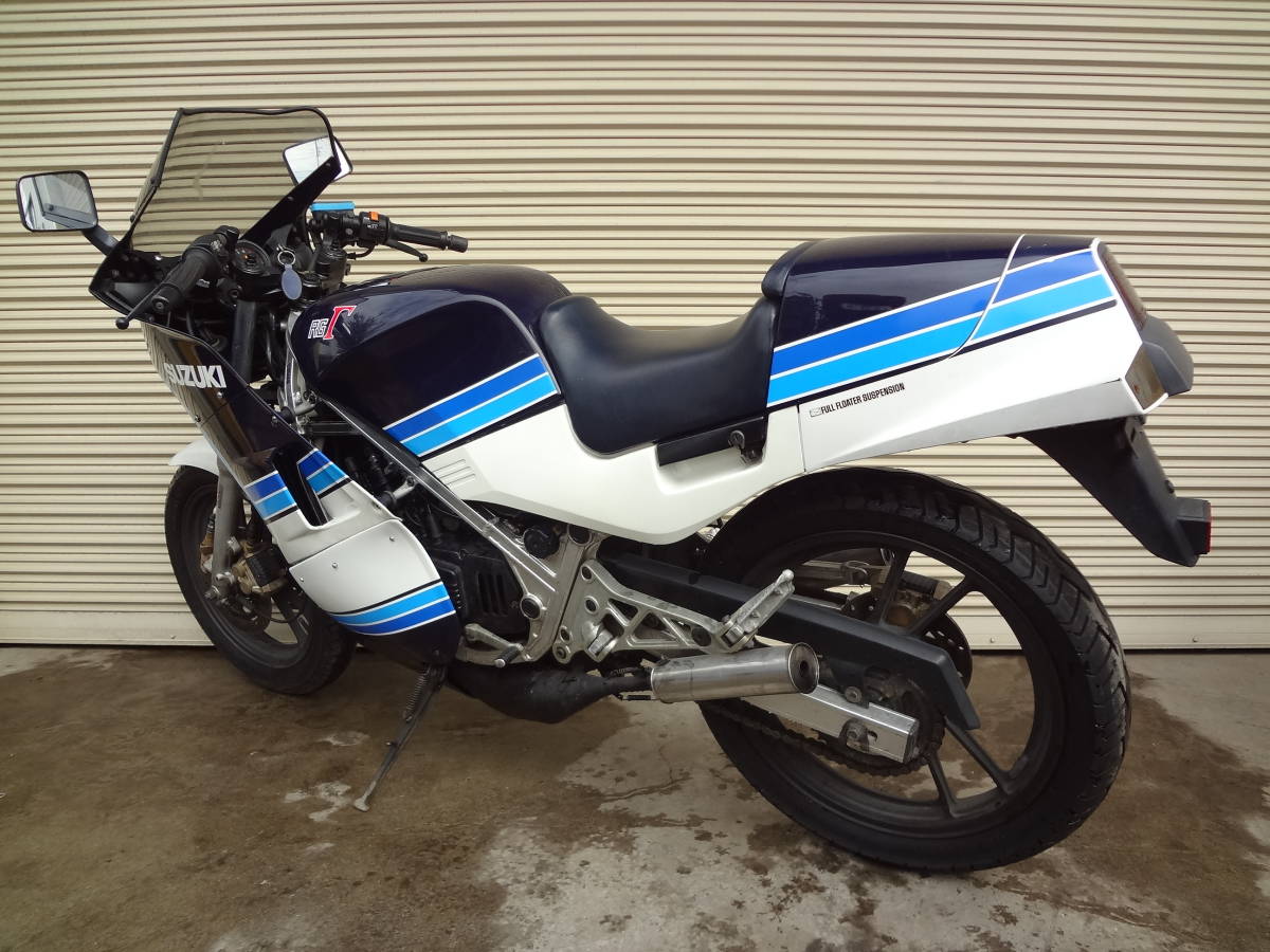 a015⁄スズキ RG250γ（ガンマ、GJ21A) サービスガイド ☆現状車両