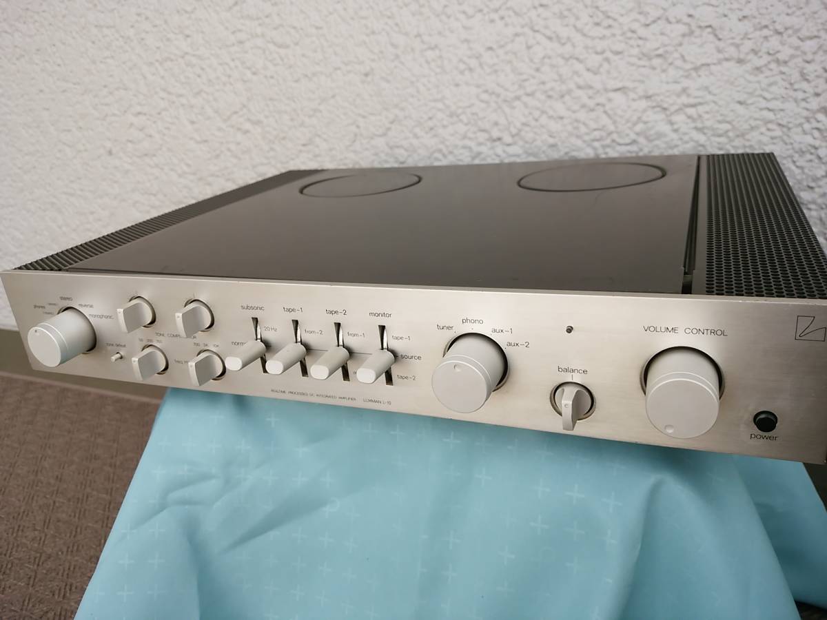 ◇LUXMANラックスマンL-10 プリメインアンプ◇美品だけど現状品 整備品