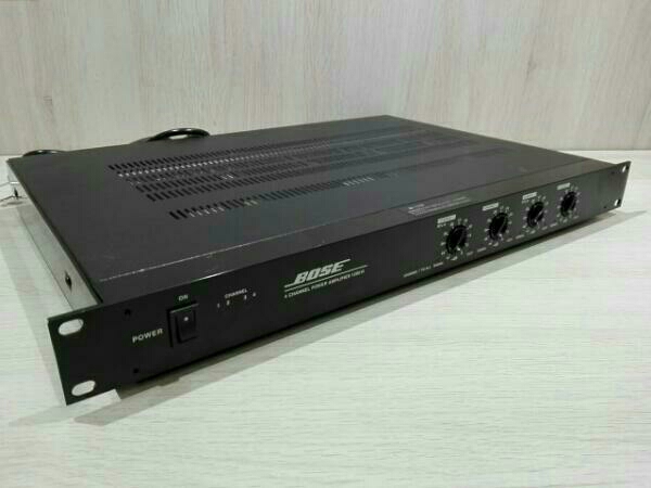動作確認済】 BOSE 1200VI 4ch パワーアンプ ※本体傷あり オーディオ