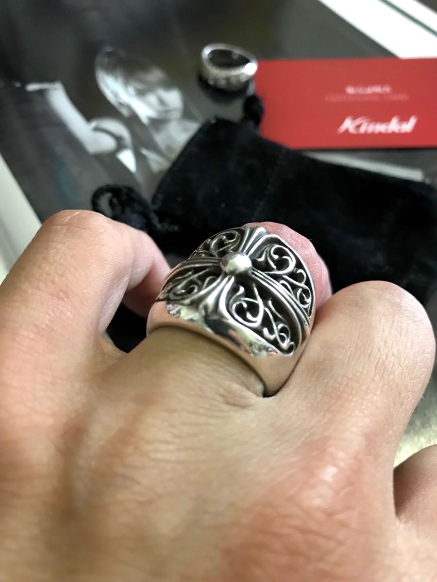 【遺品・財産整理】クラシックオーバルクロスリング　シルバー925 遺品・財産整理】クラシックオーバルクロスリング シルバー925 リング