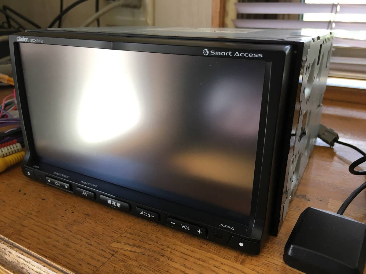 Clarion Gcx612 カーナビ 三菱 純正ナビ 型式 GCX612 Clarion NX612 同等品 DVD再生 テレビ