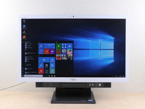 美品！23型ワイド 富士通一体型 K555 ★ Win 10 Pro ★ 第四世代Core i5 - 2.6GHz メモリ8GB / HDD 320GB ★ 正規版WPS Office カメラ　①