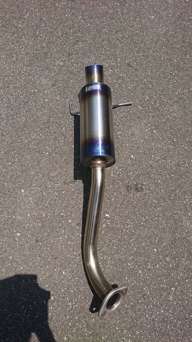送料込】フィット GK5 J'S RACING マフラー ステンレス フィット gk5