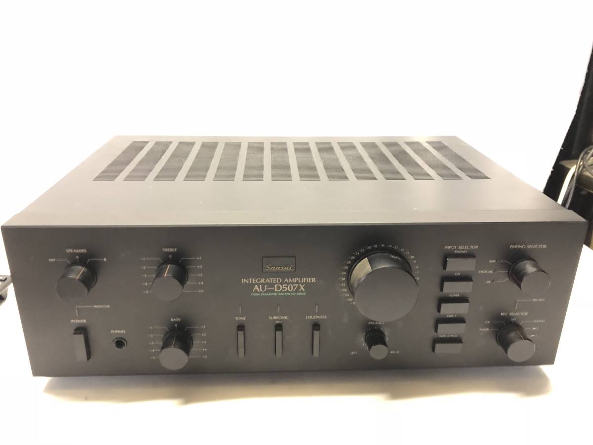 SANSUI AU-D507X プリメインアンプ ジャンク0072 やや難あり SANSUI AU