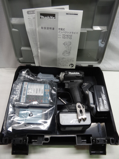 マキタ TD171DRGX 充電式インパクトドライバ 18V 6.0Ah 18V-6.0Ah充電 