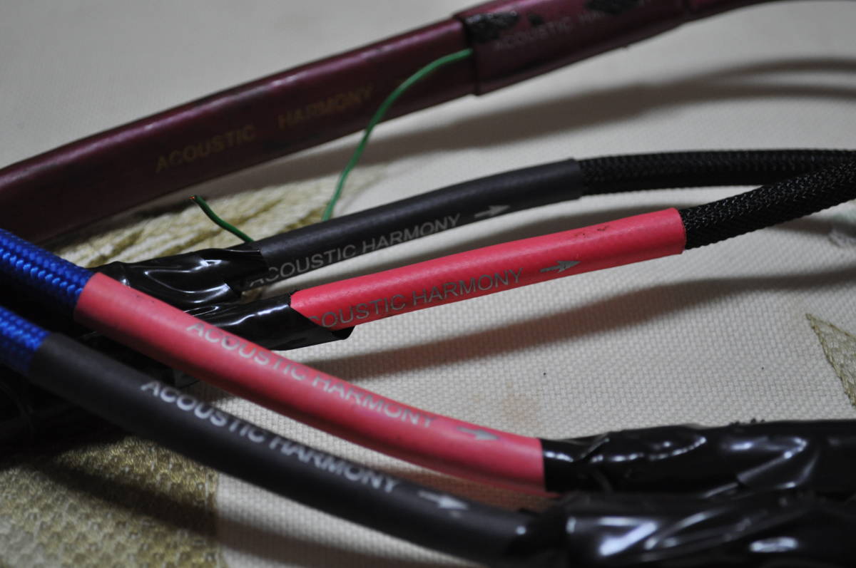 ACOUSTIC HARMONY アコースティックハーモニー RCAケーブル 6本 CR5000
