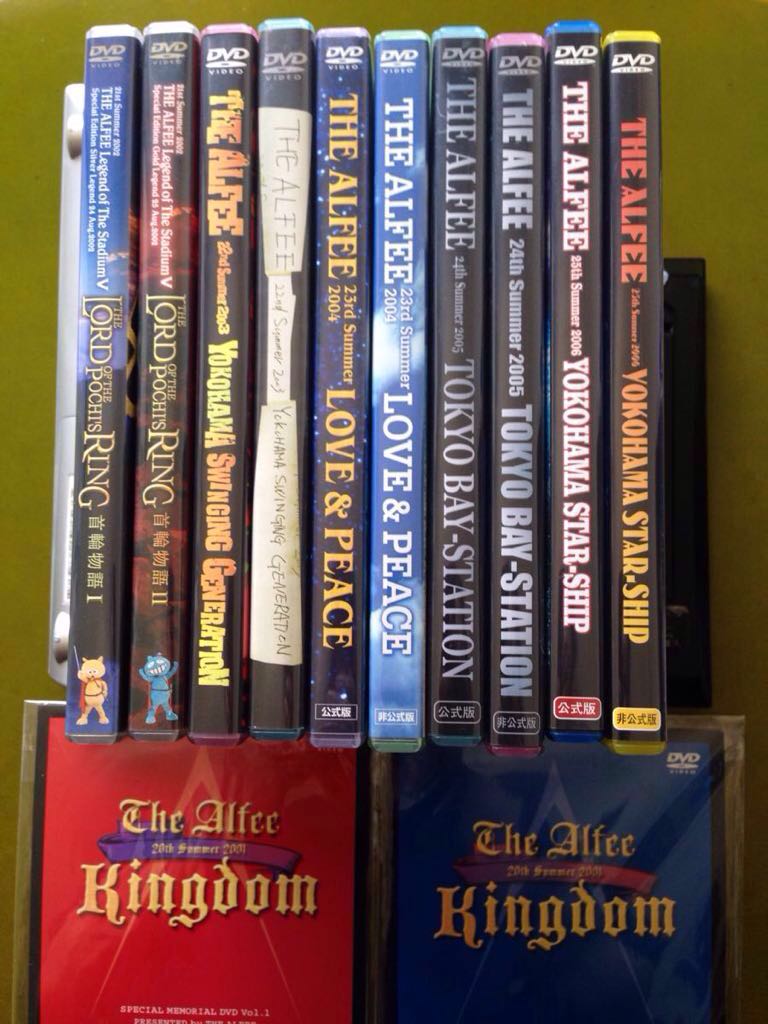 THE ALFEE DVDパンフ 2001 【未開封】 2026年最新】Yahoo!オークション