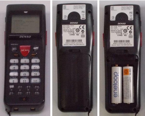 3台＋台 ハンディターミナル本体 美品BHT-904B デンソーウェーブ