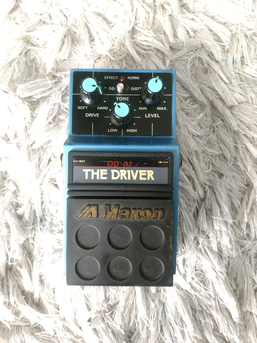 OD-01 THE Maxon DRIVER The Driver エフェクター⁄OD-01 Overdrive
