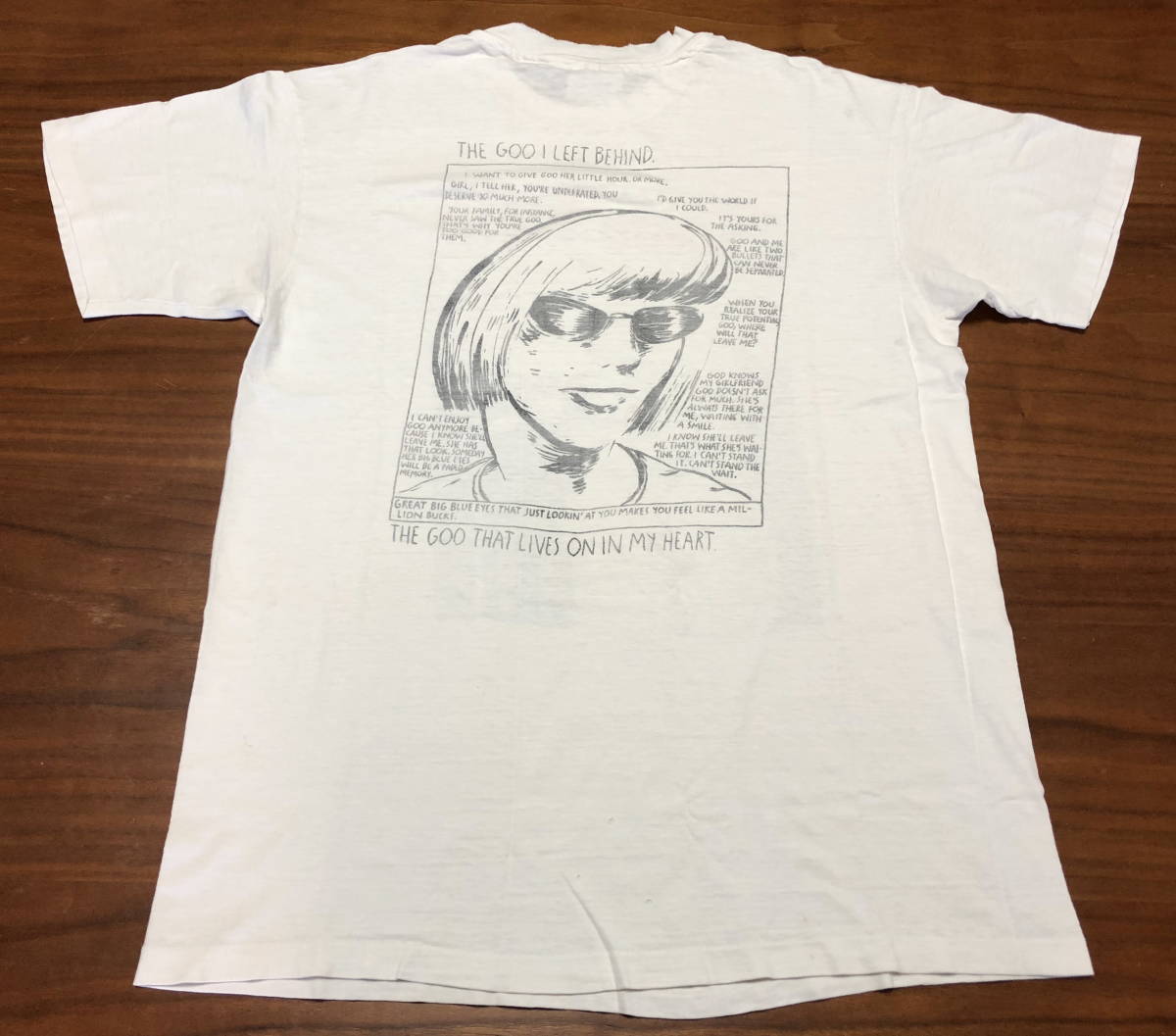 90s sonic youth GOO Tシャツ ユーロ ヴィンテージ✨ソニックユース T