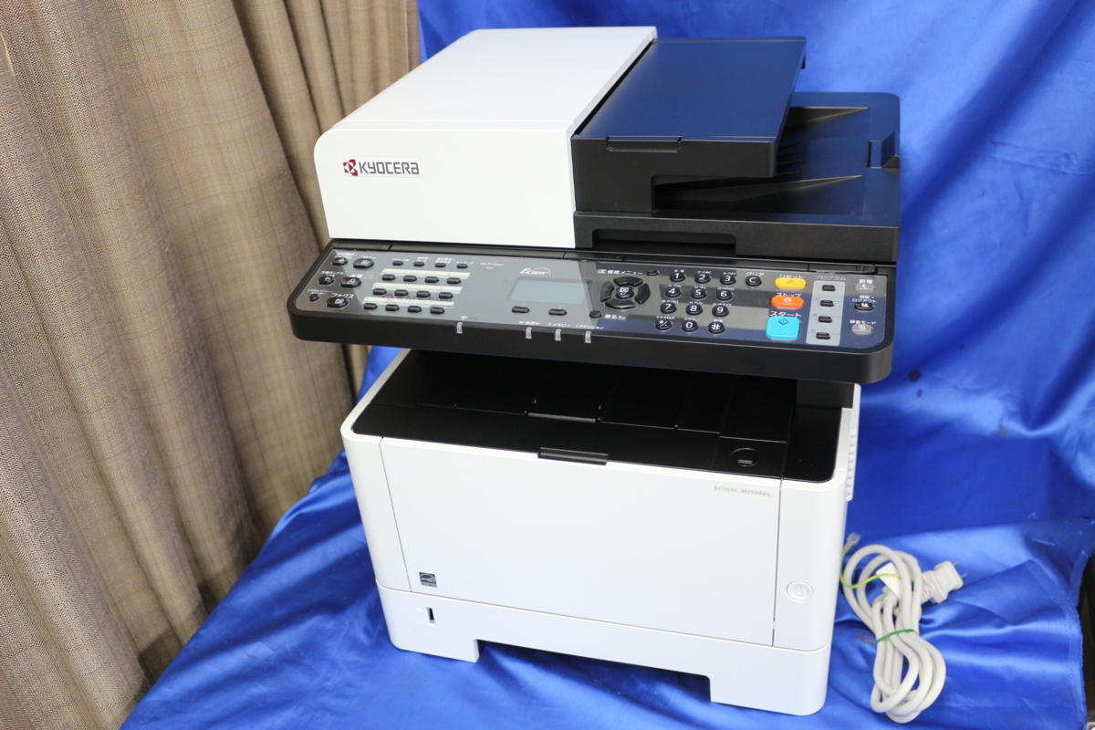 ◇複合機 京セラ ky2540dw コピー/FAX/プリンタ/スキャナ 1025枚