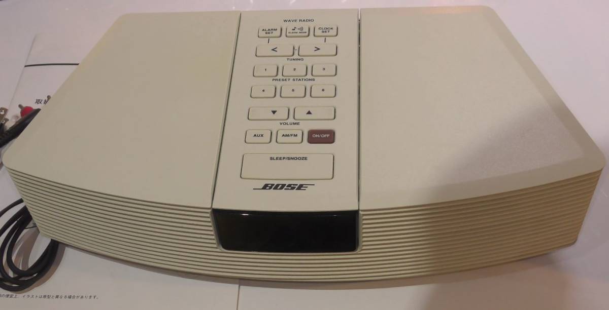 名機 BOSE WAVE RADIO ボーズ ウェーブラジオ AWR1-0W FM/AM ☆動作品 ☆