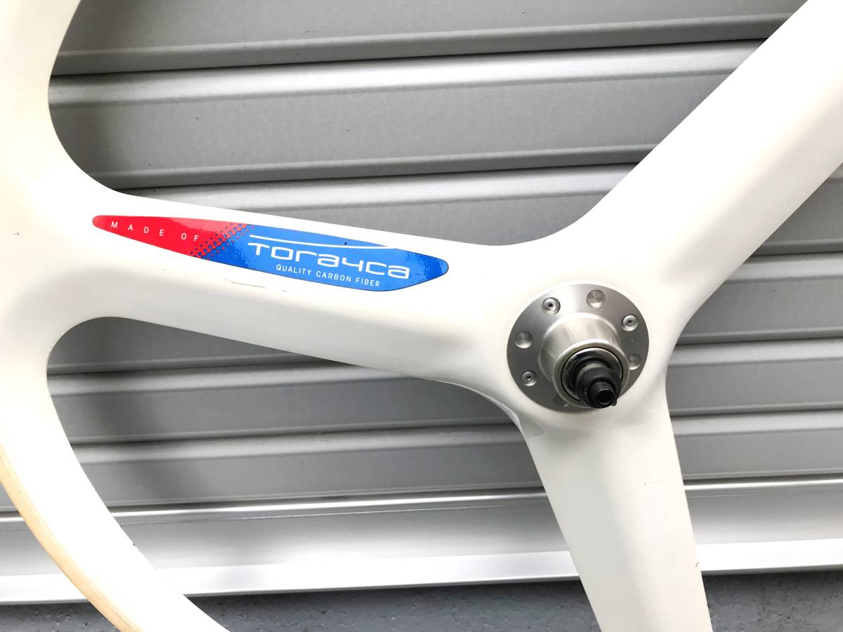 トレカ TORAYCA カーボン ホイール 3バトンホイール チューブラー