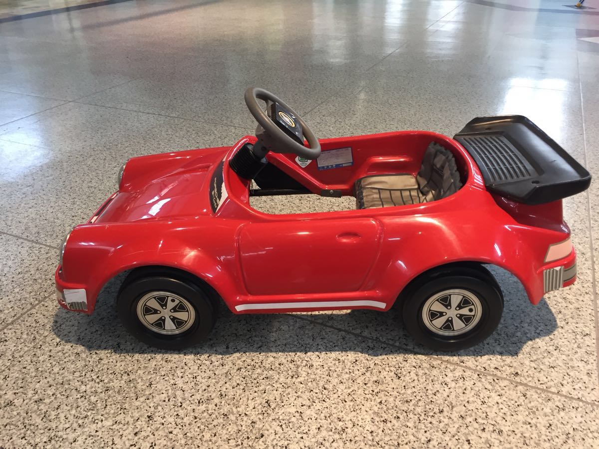 おもちゃ トシマ製 ポルシェ ペダルカー 足漕ぎ車 子供用乗り物 おもちゃ