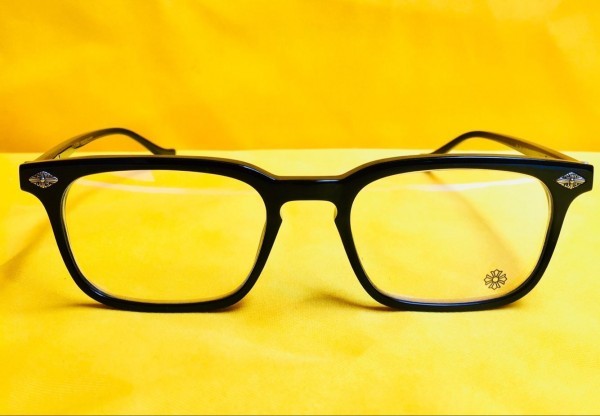 ★新品同様★クロムハーツCHROME HEARTS BK STIFFIE メガネ　ブラック　黒 眼鏡フレーム 度なし_7