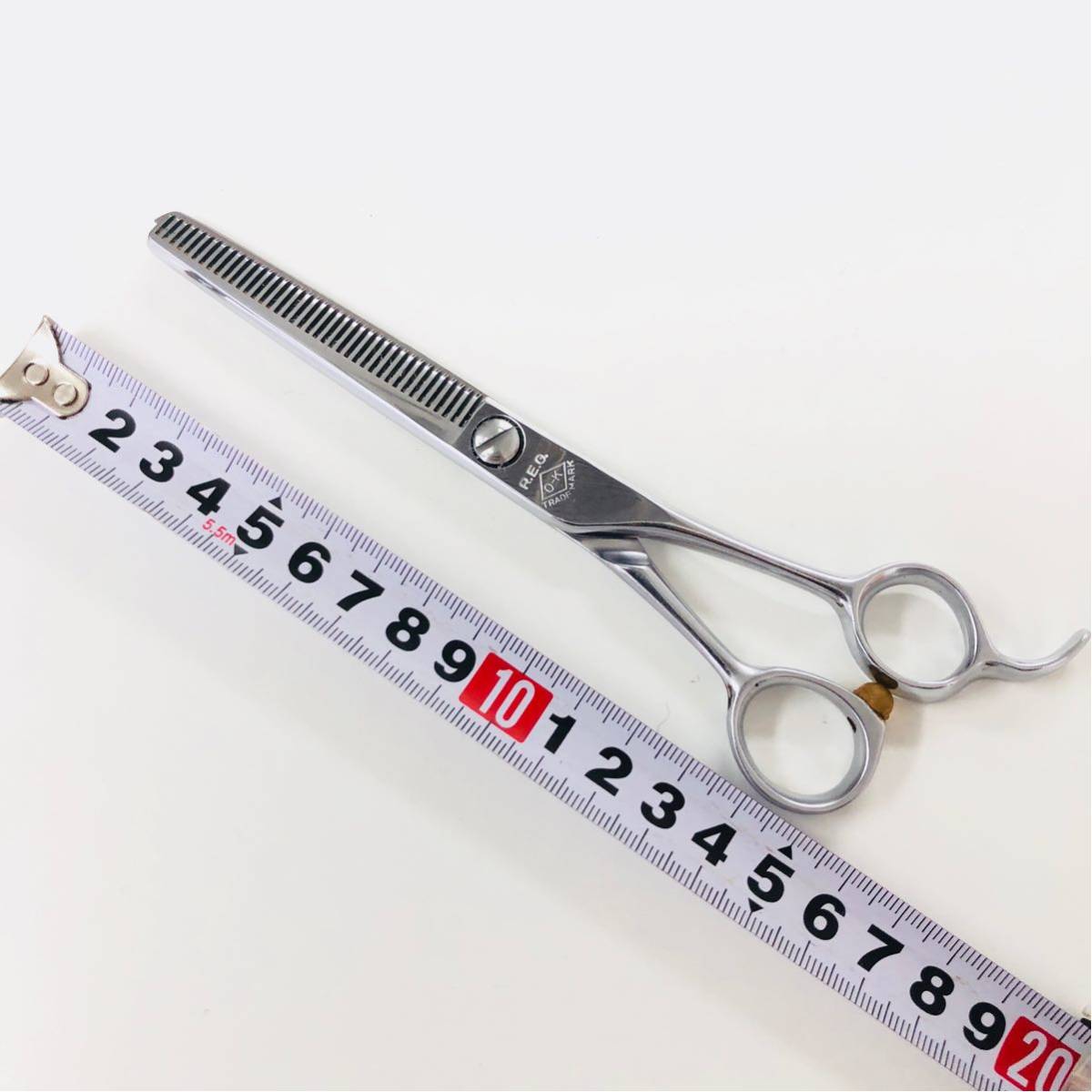 5.理容 理髪 美容 鋏 ハサミ はさみ セニング すきバサミ O-K R.E.G hi 