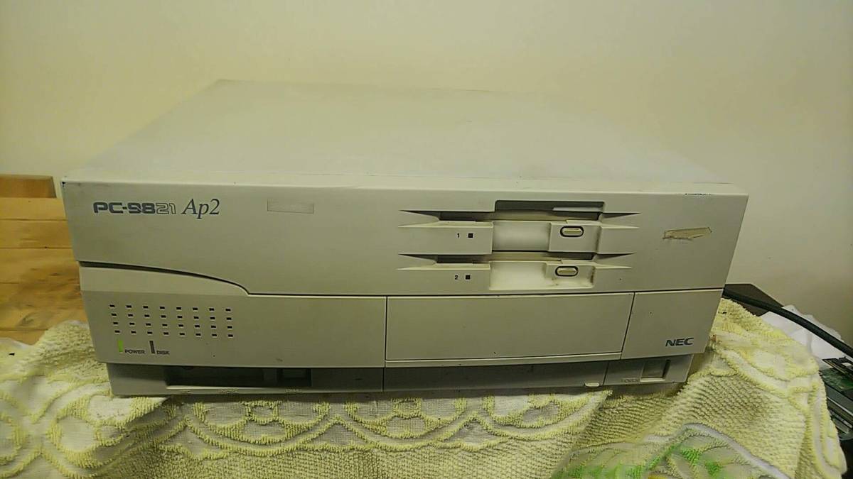 NEC U2 - □ PC-9821Ap⁄ 通電、ピコ音、メモリカウントその他動作 