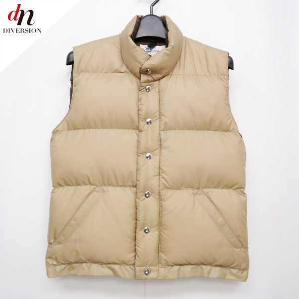Crescent Down Works クレセント ダウン ワークス ダウンベスト BEIGE