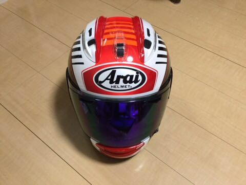 美品 アライ ヘルメット RX-7X REA レア 57.58cm RX 7X フルフェイス