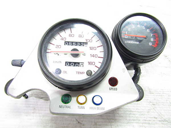 SDR200 2TV 低走行!! 動作確認済 純正メーターAssy 7488km 検※ RZ250