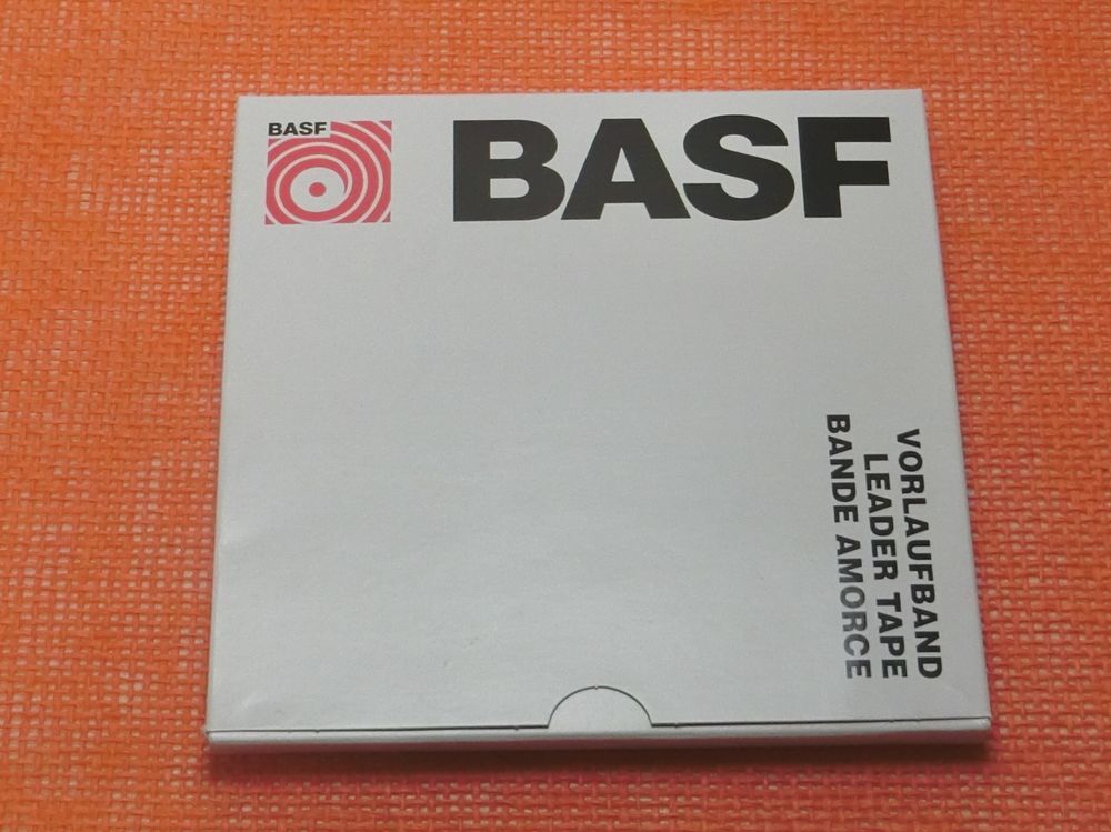 BASF 250ｍ 1/4インチ リーダーテープ 未使用新品オープンリール GEL 