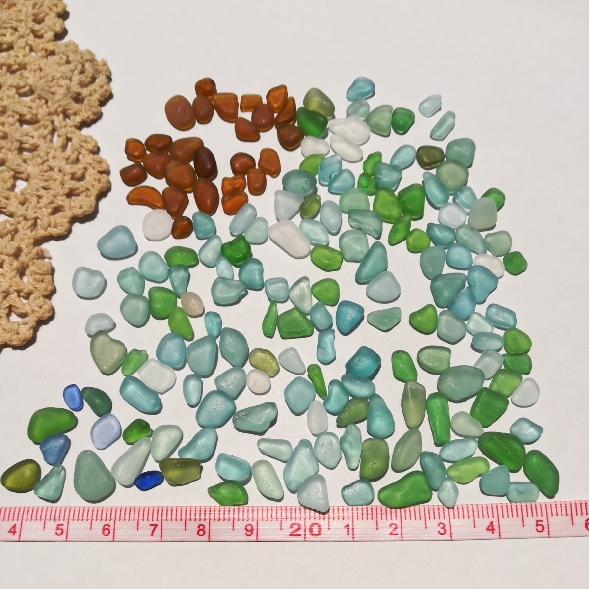 シーグラス・ビーチグラス・小さめ約１８０粒_2