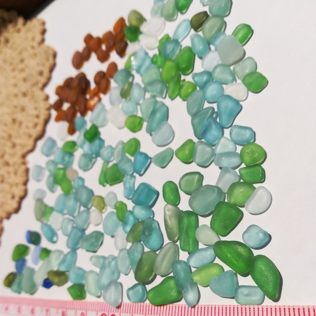 シーグラス・ビーチグラス・小さめ約１８０粒_4