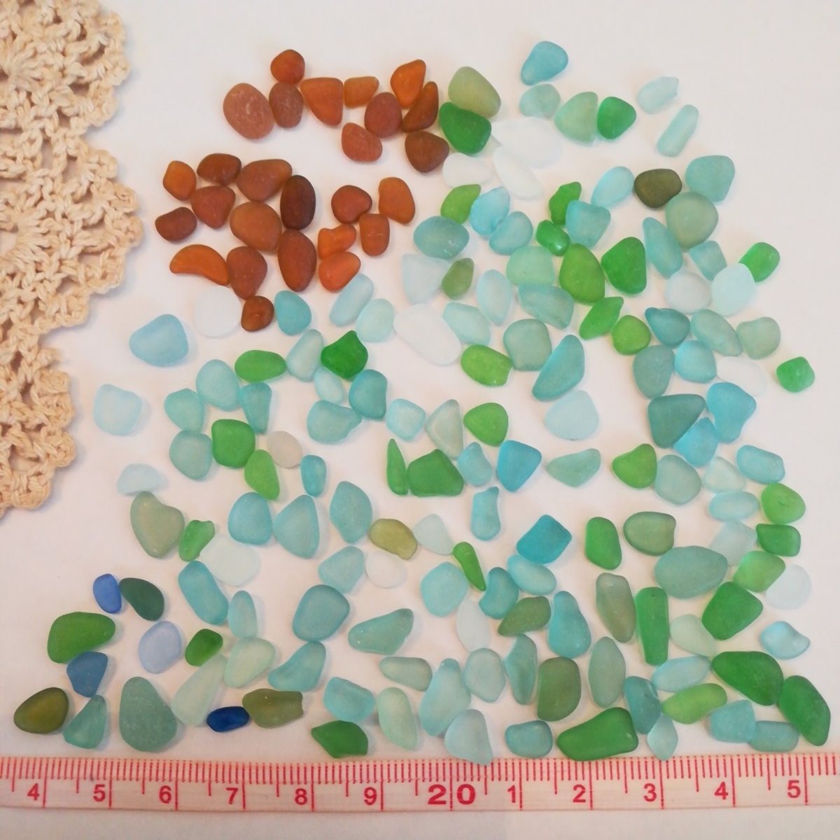 シーグラス・ビーチグラス・小さめ約１８０粒_5