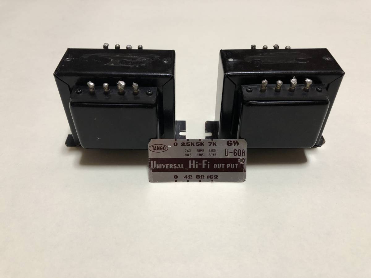 U-608⁄U608 Hi-Fi TANGO タンゴ シングル用出力トランス 9946Bの落札