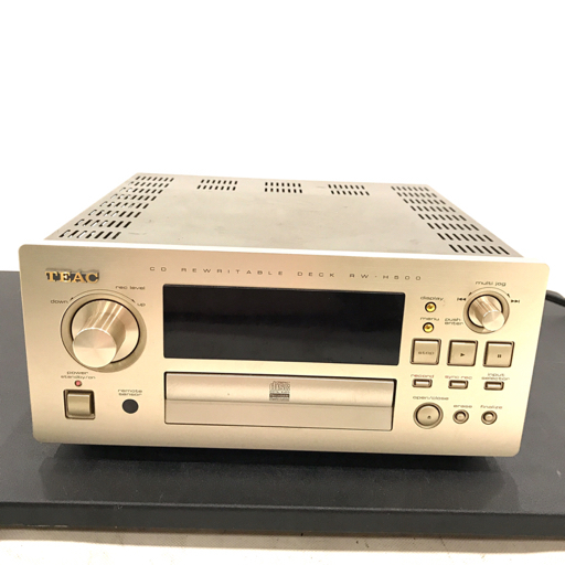 【本物保証，大人気】 TEAC ティアック RW-H500 CDデッキ オーディオ機器 み 難あり(一般)｜売買されたオークション情報、yahooの商品情報をアーカイブ公開 - オークファン 一般