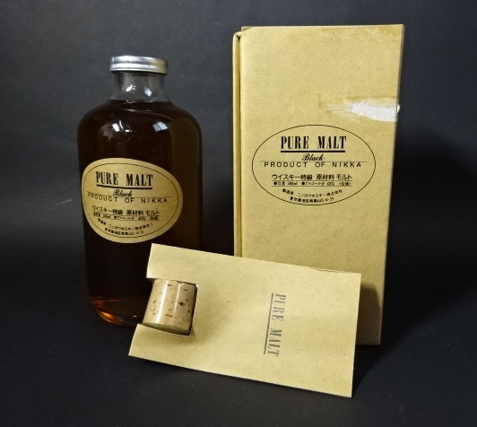 古酒未開栓 ニッカウヰスキー PURE MALT Black ピュアモルトブラック
