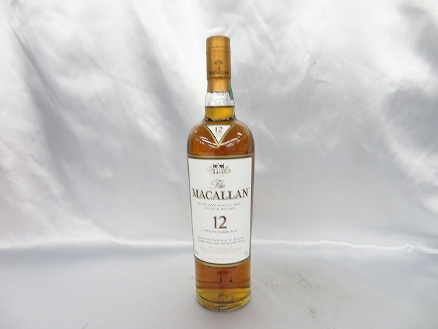未開栓】THE MACALLAN ザ・マッカラン 12年 ウイスキー 700ml 40% 箱