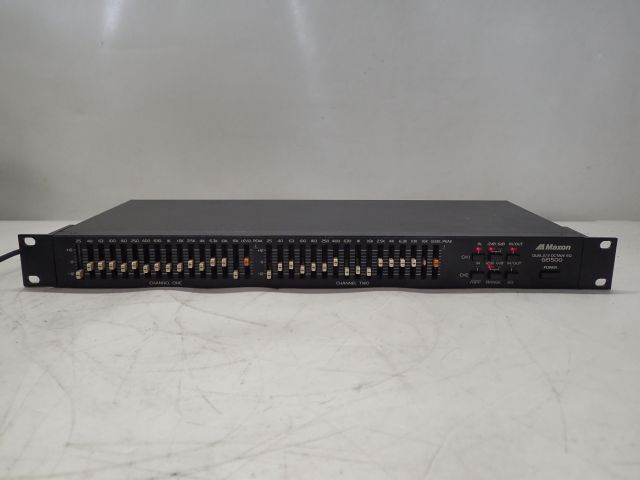 Maxon マクソン グラフィックイコライザー GE1500 ジャンク ▽ 535EC