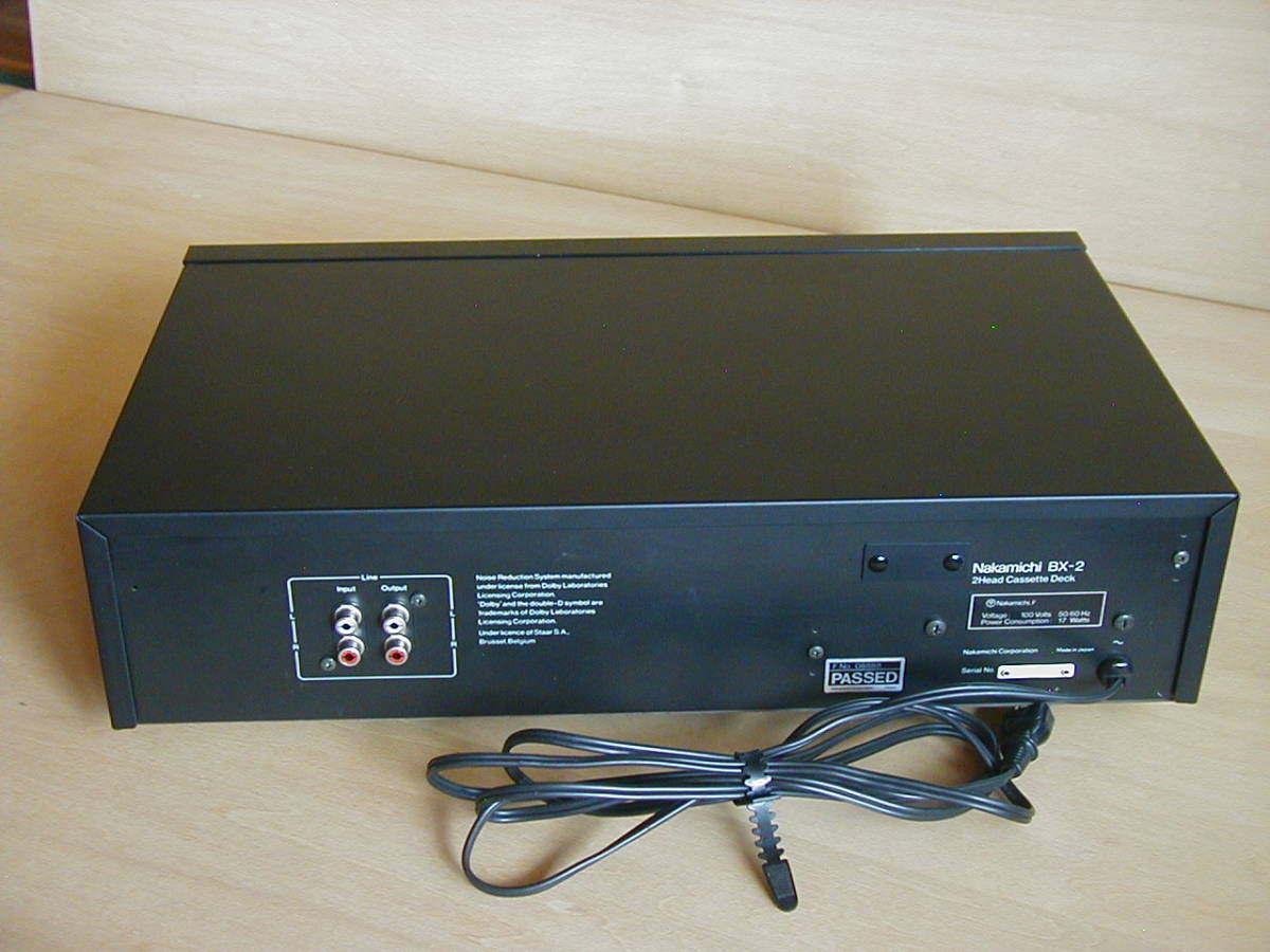 Nakamichi ナカミチ BX-2 整備調整済 動作良好 条件付返品可