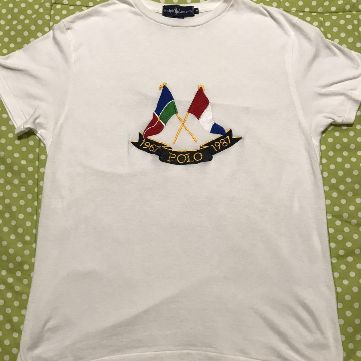 polo ralph lauren ポロラルフローレン クロスフラッグ cross flag 80s 